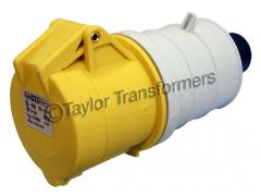 110V 32 Amp 3 Pin IP44 Female Coupler Quick Connect